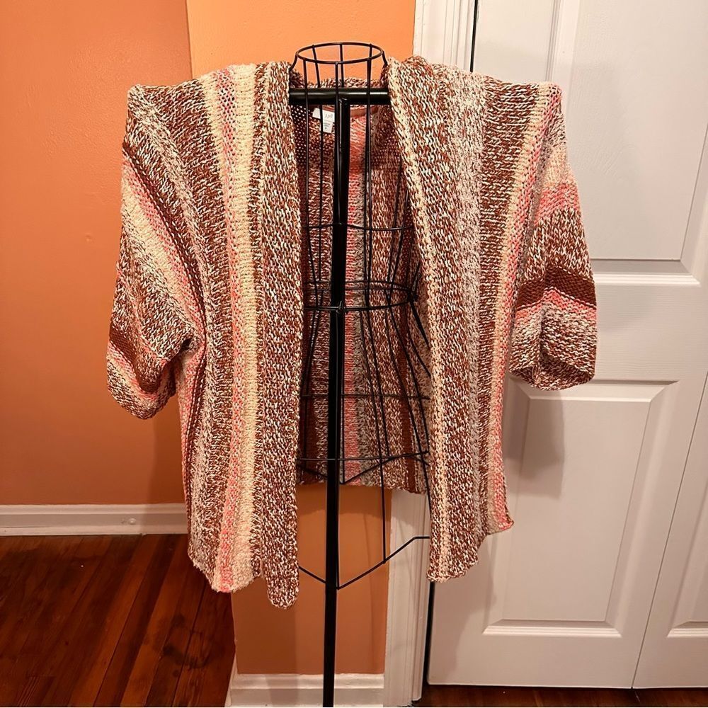 J. Jill striped cardigan